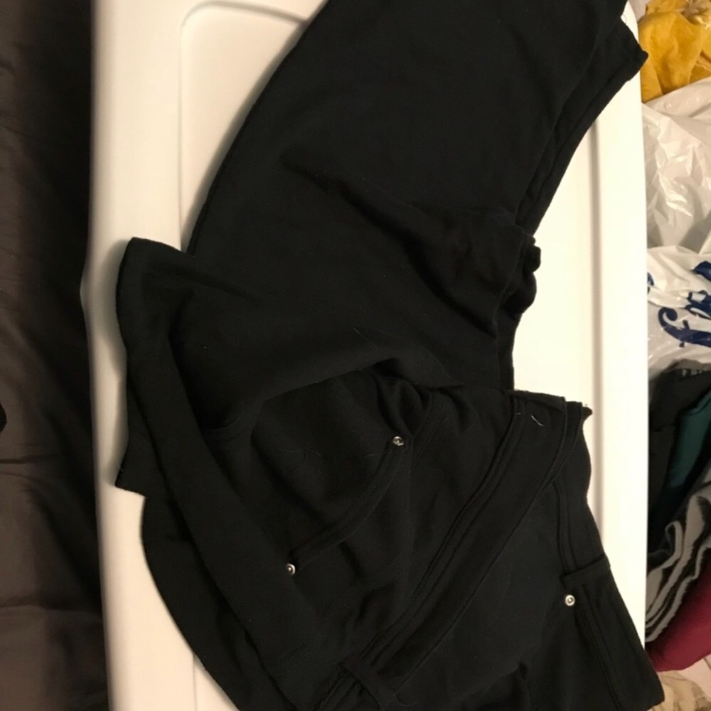 Black jeggings